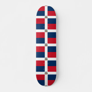 Dominican Republic flag Skateboard