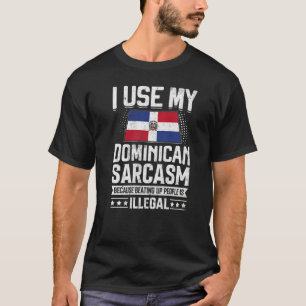 Dominican Republic Flag Souvenirs For Dominicans M T-Shirt