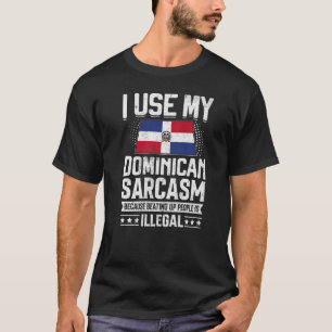 Dominican Republic Flag Souvenirs For Dominicans M T-Shirt