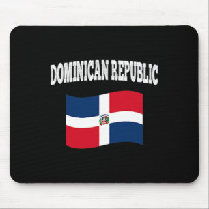 Dominican Republic Flag Sport Competition Vacation Mouse Mat