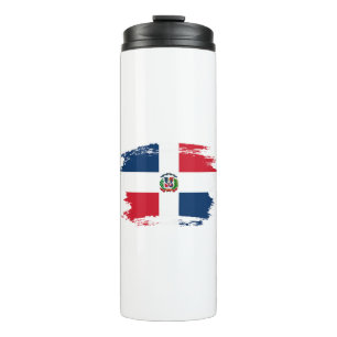 Dominican Republic flag Thermal Tumbler