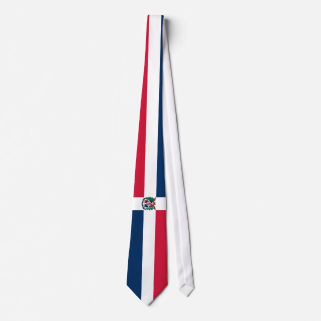 Dominican Republic Flag Tie (Front)