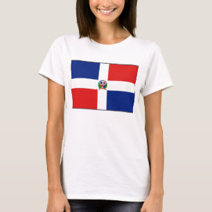 Dominican Republic Flag x Map T-Shirt