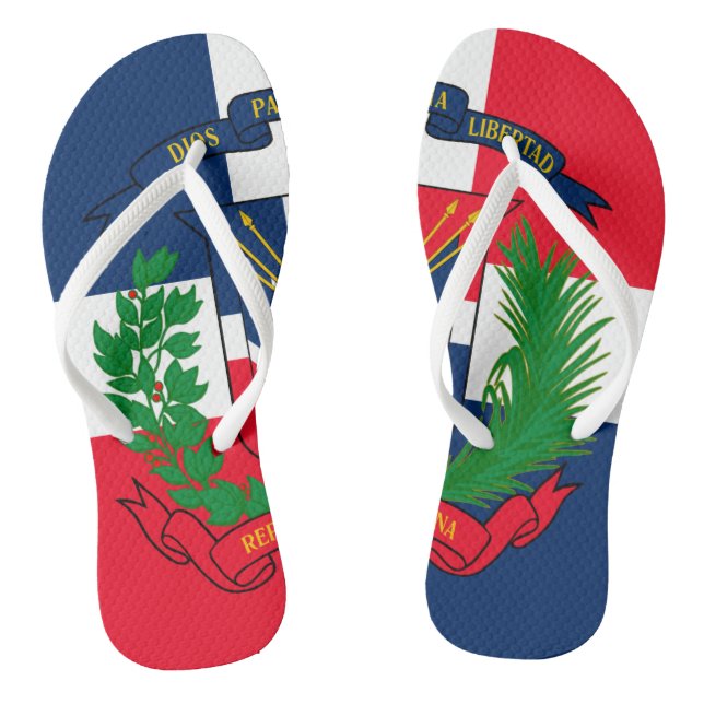 Dominican Republic Flip Flops (Footbed)