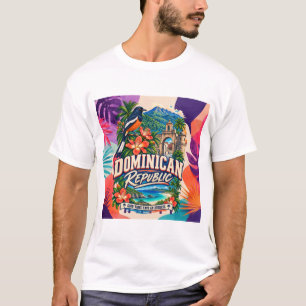 Dominican Republic Good Vibes Have an Address T-Sh T-Shirt