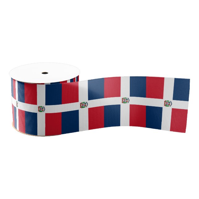Dominican Republic Grosgrain Ribbon (Spool)