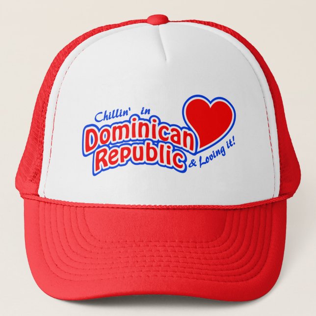 Dominican Republic hat - choose colour (Front)