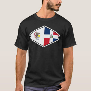 Dominican Republic Heritage Illinois Pride T-Shirt