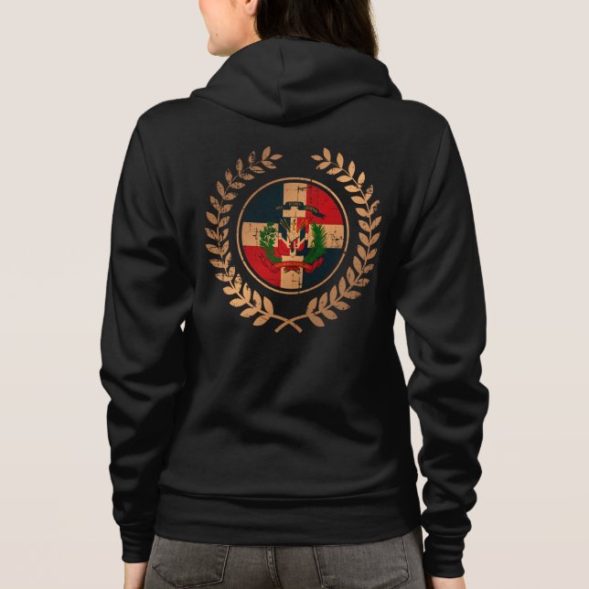 Dominican Republic Hoodie (Back)