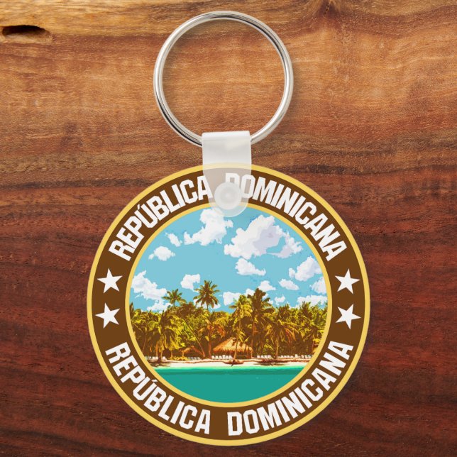 Dominican Republic                                 Key Ring (Front)