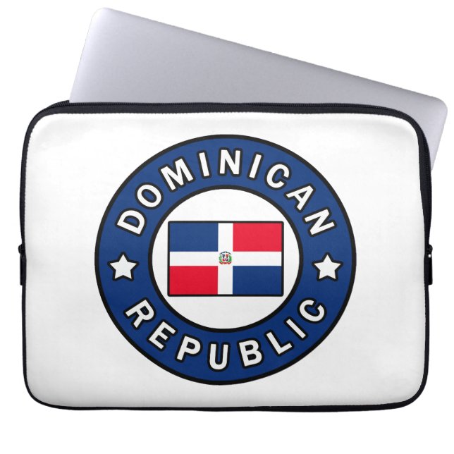 Dominican Republic Laptop Sleeve (Front)