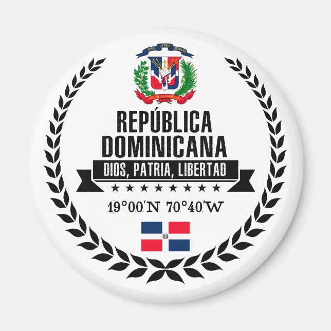 Dominican Republic Magnet (Front)