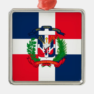 Dominican Republic Metal Tree Decoration
