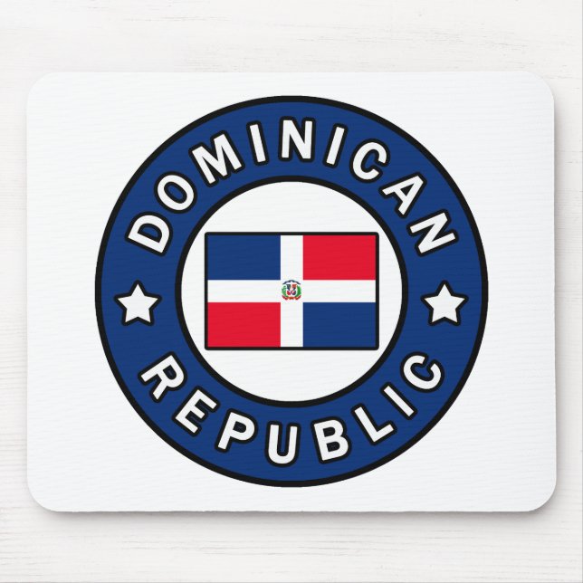 Dominican Republic Mouse Mat (Front)