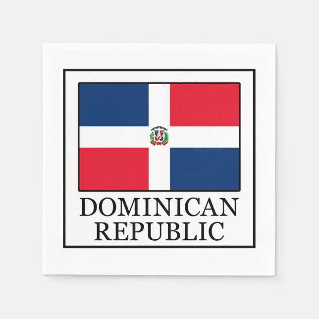 Dominican Republic Napkin (Front)