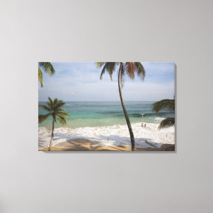 Dominican Republic, North Coast, Abreu, Playa 3 Canvas Print