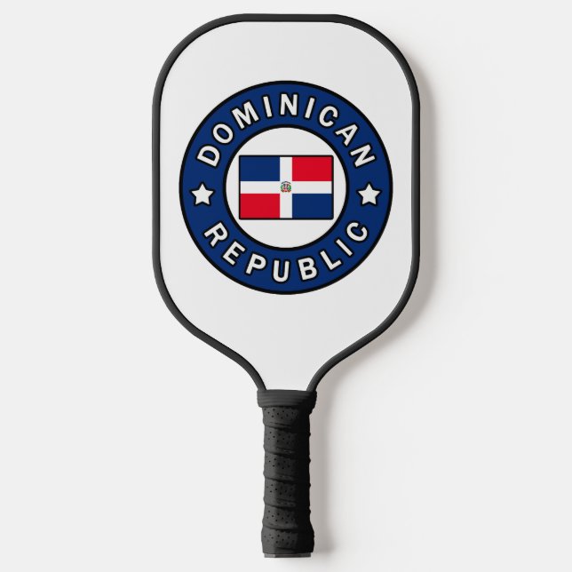 Dominican Republic Pickleball Paddle (Front)