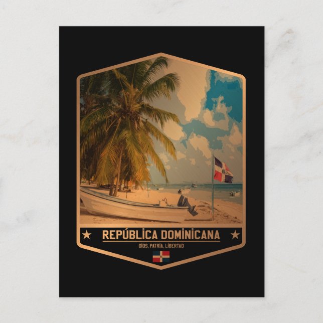 Dominican Republic Postcard (Front)