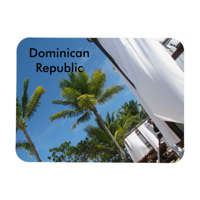 Dominican Republic postcard Magnet (Horizontal)