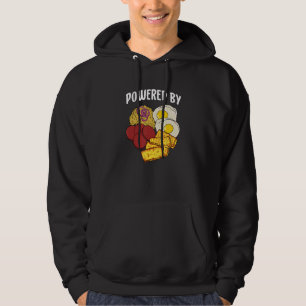 Dominican Republic Powered By Mangú Salami & Queso Hoodie