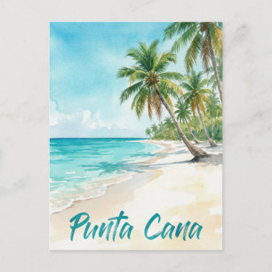 Dominican Republic Punta Cana Beach Postcard