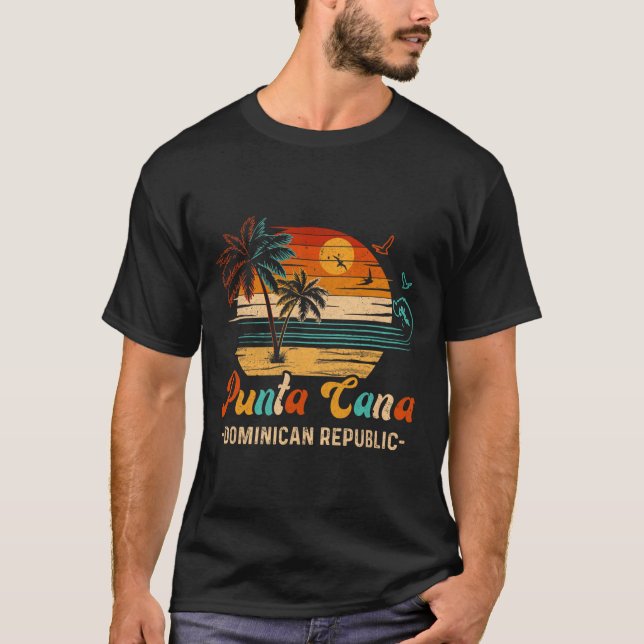 Dominican Republic Punta Cana Vacation 2025 Matchi T-Shirt (Front)