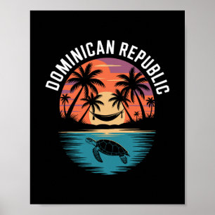 Dominican Republic Punta Cana Vacation Souvenir Poster