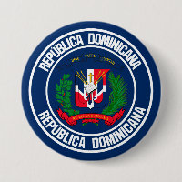 Dominican Republic Round Emblem