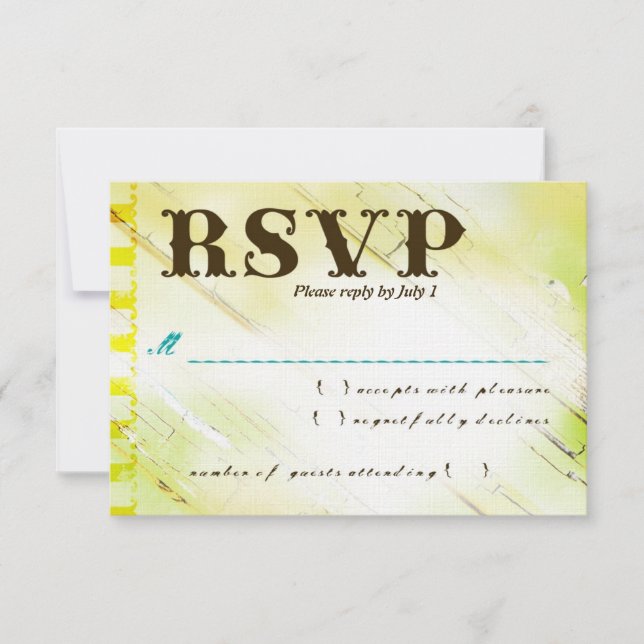 DOMINICAN REPUBLIC RSVP CARD (Front)