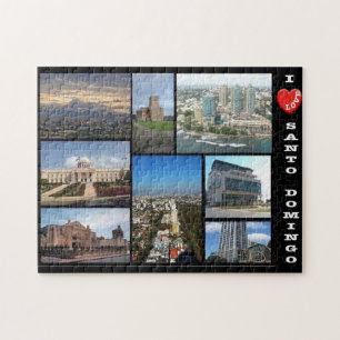 Dominican Republic - Santo Domingo - I Love - Jigsaw Puzzle