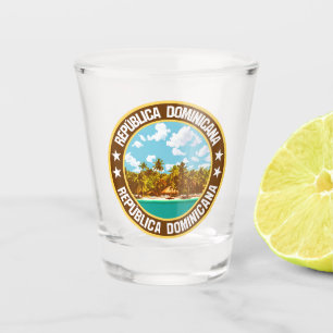 Dominican Republic Shot Glass