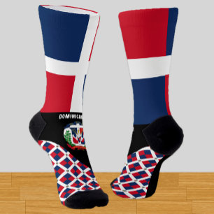 Dominican Republic socks, fashion, flag, patriotic Socks
