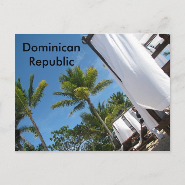 Dominican Republic souvenir postcard (Front)