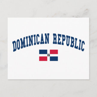 Dominican Republic Style Postcard