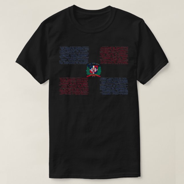 dominican republic  T-Shirt (Design Front)