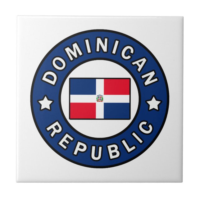Dominican Republic Tile (Front)