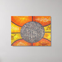 Dominican Republic Wrapped Canvas Print