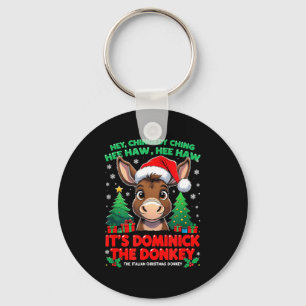 Dominick Cheer Mi Burrito Sabanero Mexican Christm Key Ring