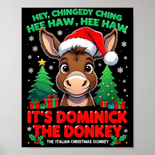 Dominick Cheer Mi Burrito Sabanero Mexican Christm Poster (Front)