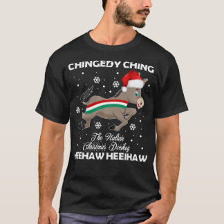 Dominick The Christmas Donkey-Italian Donkey T-Shirt