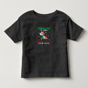 Dominick The Christmas Donkey-Italian Donkey Toddler T-Shirt