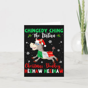 Dominick The Christmas Italian Chris Card