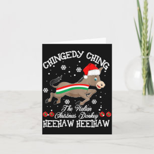 Dominick The Christmas Italian Chris Card