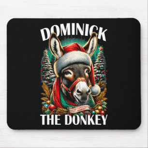 Dominick The Donkey Funny Christmas Italian Christ Mouse Mat