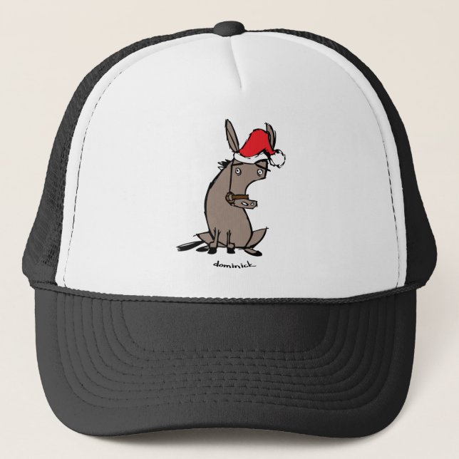 Dominick the Donkey Trucker Hat (Front)