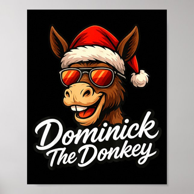 Dominick The Funny Tee  Poster (Front)