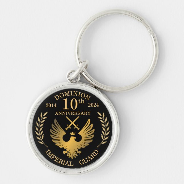 Dominion Imperial Guard 10th Anniversary Keychain (Front)