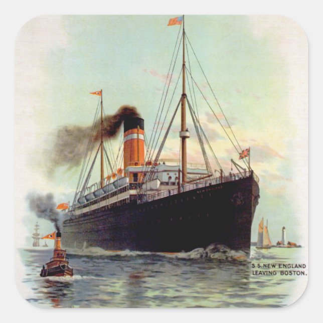 Dominion Line Square Sticker (Front)