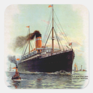 Dominion Line Square Sticker