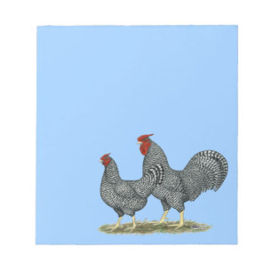 Dominique Chickens Notepad